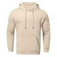 thumbnail image 6 of BOOMNY Mens Hoodies Long Sleeve Hoodie for Men Letter Graphic Y2K Soft Warm Pullover Hooded Sweatshirt Cozy Fall Winter Hoodies With Pocket, 6 of 6