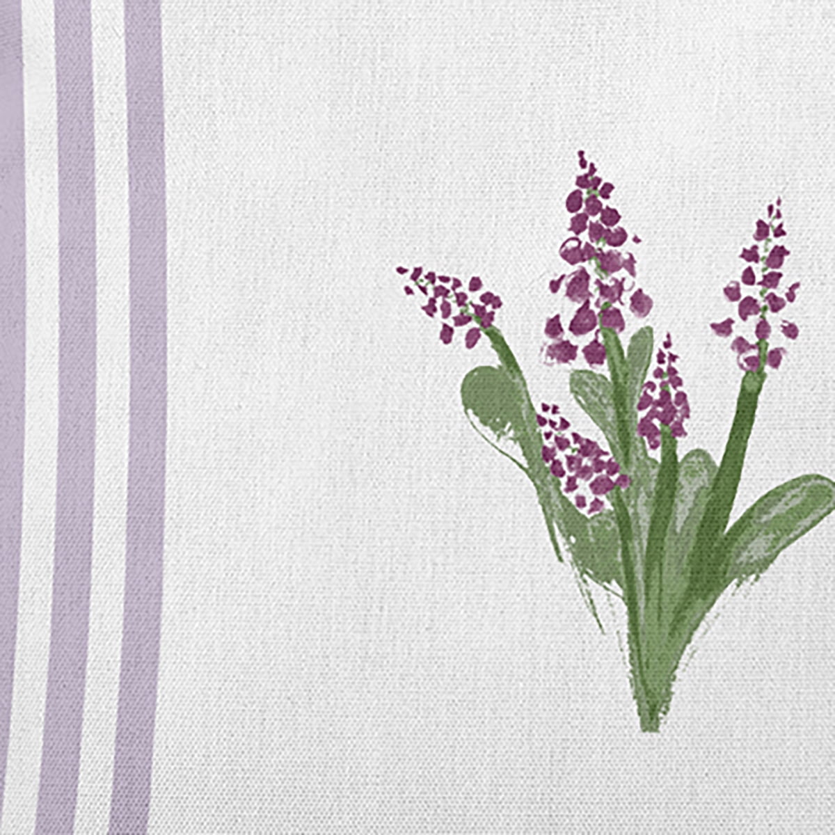 20" x 14" Simply Daisy Framed Bouquets Polyester Indoor/Outdoor Pillow, Light Purple Qty 1