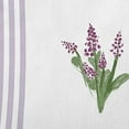 thumbnail image 2 of 16" x 16" Simply Daisy Framed Bouquets Polyester Accent Pillow, Light Purple Qty 1, 2 of 3