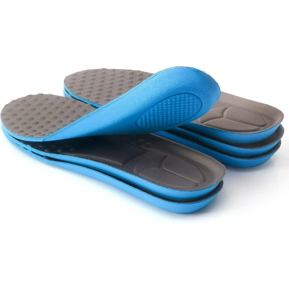 3 Paires d'Insertions Confortables de Semelles de Chaussures de Remplacement, Semelles Respirantes de Massage des Pieds pour Soulager les Semelles Intérieures pour le Travail et l'Usage Quotidien