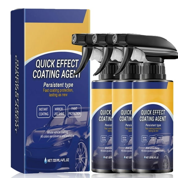 [3 PCS ]Quick Effect Coating Agent for Car, the highly efficient ceramic coating spray that combines repair, protection and brightening, repairs scratches and wear quickly