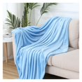 thumbnail image 1 of CSChome Temperature Regulating Blanket Cozy Coral Flannel Blanket: Energy-Efficient Temperature Control Comfort, 1 of 6