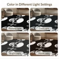 thumbnail image 7 of ODIKA Beast Streetwear Men Pixel Gothic Cross Dorm Guys Skull Graphic Refined Non-Slip Chair-Friendly for Dining Room, Large Office, Lounge, 7 of 7