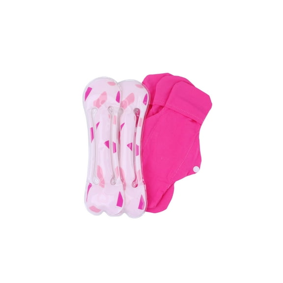 FOMI Hemorrhoid and Perineal Clay Ice Packs 2 Reusable Packs, 3 Washable Sleeves Pregnancy and Postpartum Cold Therapy Compress for Vaginal and Groin Pain Relief Flexible, Freezable Wrap