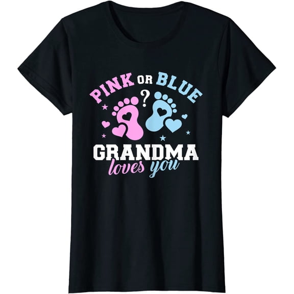 Gender reveal grandma T-Shirt for Women