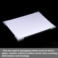 thumbnail image 5 of Uxcell PP Corner Protector L Shape 45x6mm for Ceramic, Glass, Metal Sheets White 24 Pack, 5 of 5