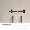 thumbnail image 3 of CTIRCHIU 2Set Multi-use Bat Stands Black Wood For Home Decoration, 3 of 8