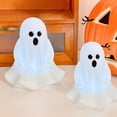 thumbnail image 4 of Cute Ghost Statue LED Night Lamp Soft Glow Flicker Free Energy-Saving Battery Powered Ghost Night Light Halloween Decoration, 4 of 8