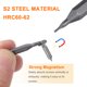 thumbnail image 4 of Uxcell 3 piezas de punta de destornillador Torx T1 5/32" Hex Magnético Estrella de 6 Puntos Cabeza de Acero S2, 4 of 6