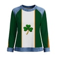 thumbnail image 5 of Hxlamzoo St. Patricks Day Shirt Women 2026 Long Sleeve Button Down Irish Clover Shamrocks Tunic Tops Saint Patty's Day Outfit, 5 of 5