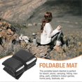 thumbnail image 3 of Outdoor Seat Cushion 2Pcs Dining Chair Cushion Pad for Parks Beaches Camping Made of Oxford Cloth and Foam with Foldable Feature, 3 of 5