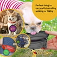 thumbnail image 6 of DOGGYLOVE Collapsible Dog Bowls – Portable Travel Dog Bowls – 34oz Food and Water Bowls for Dogs – with Carabineer Clip for Outdoors, 6 of 7