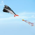 thumbnail image 4 of AGPtek 3D Kite Huge Frameless Soft Parafoil Giant Dolphin Kite, 4 of 4