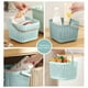 thumbnail image 5 of XWSHYW Contenedores de Almacenamiento Cesta de Mano Hueca Multifuncional para Almacenamiento de Baño y Hogar de Plástico, 5 of 6