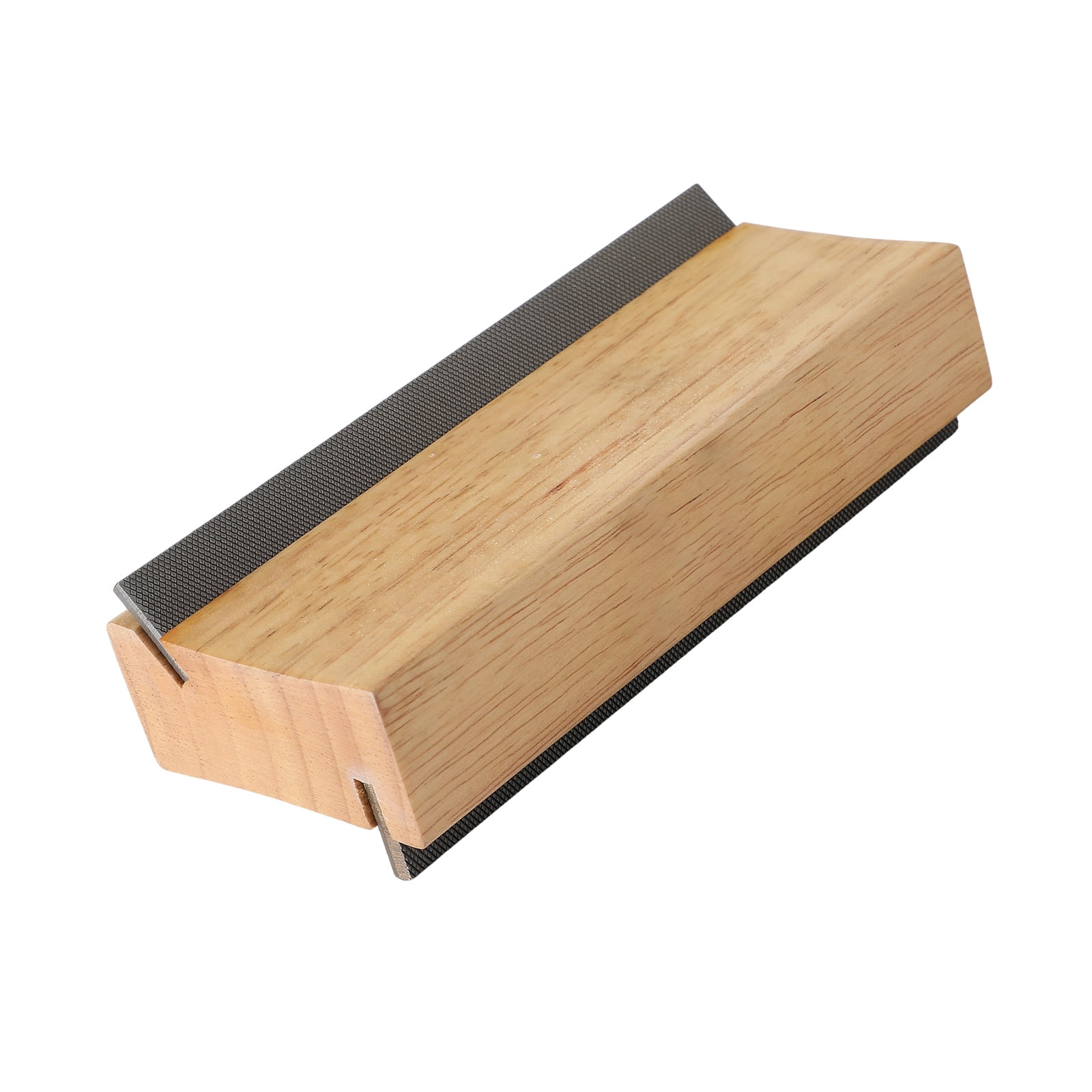 BIBABLYKE Guitar Fret Beveling File, Wood Cutting Edge Tool Fret End Dressing Luthier Tool Ukulele 35/90 Degree Luthier File Tool