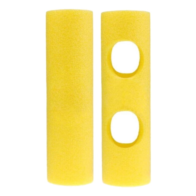 2x conector de flotador de natación de fideos de piscina, fideos de natación, conexión de construcción conjunta DIY Sin agujero 2 agujeros Cola conectores de fideos