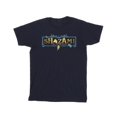 thumbnail image 1 of DC Comics Mens Shazam Fury Of The Gods Golden Logo T-Shirt, 1 of 3