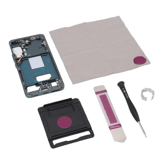 LCD Screen Bezel for for S22, Professional Frame Replacement for S22 for Damaged Front Frame Black,Silver,Rose Gold,Green