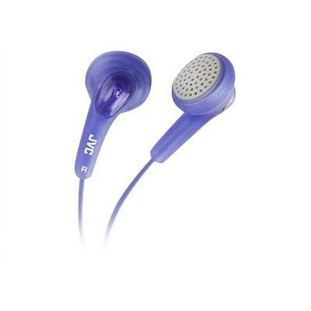JVC HA-F130V Gumy phones - Headphones - ear-bud - wired - 3.5 mm jack - grape violet