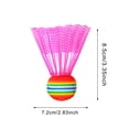 thumbnail image 3 of TIELUTT 10PCS Badminton Shuttlecocks Birdies Training Badminton Baby Slider for Indoor Automatic Baseball Pitching compatible with Machine Tennis Practice at Home Tennis Practice Wall Open Tennis, 3 of 8