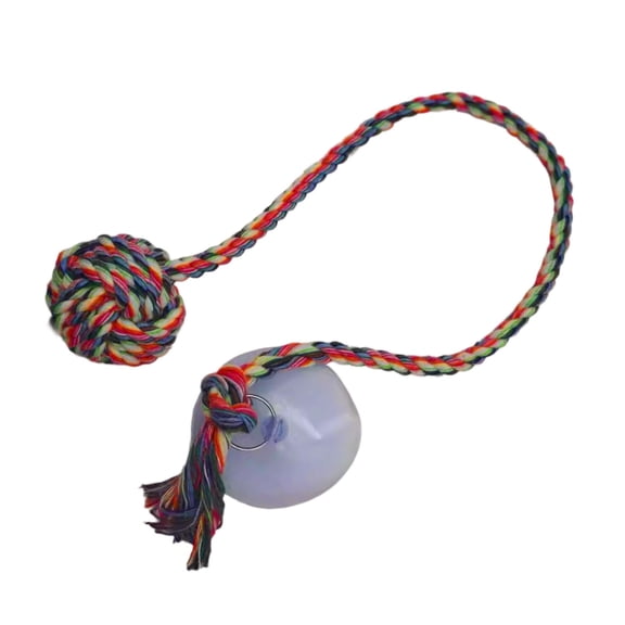 Suction Cup Dog Toy Tug of War Rope Chew Toy for Aggressive Chewers Interactive Pet Toy Small Dogs Puppy Teething Dental Health Mental Stimulation Boredom Relief Indoor Outdoor