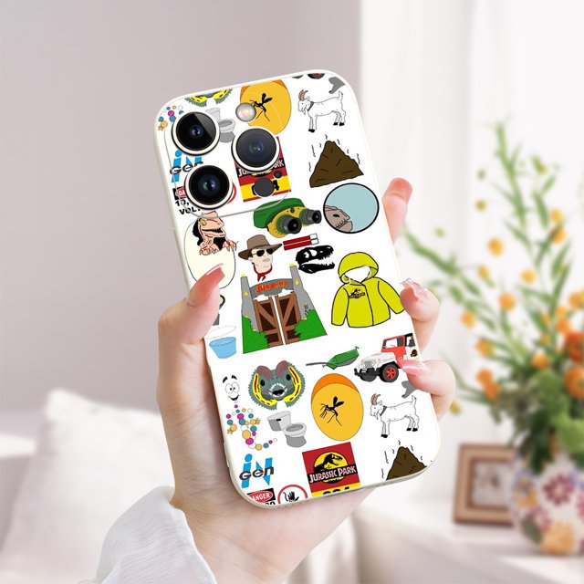 Mantenga su iPhone seguro y elegante con esta funda de goma TPU de alta calidad, que presenta un diseño creativo y llamativo.