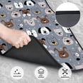 thumbnail image 3 of Sikiie Cute Dog Faces Car Foot Mat Set of 4 Pieces Basics Universal Fit Rubber Carpet Floor Mats For Car SUV Van & Truck, 26.8"L x 17.3"W (Front), 13"L x 17.3"W(Rear), 3 of 6