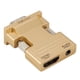 thumbnail image 5 of Adaptador hembra a VGA compatible con HDMI de 10 piezas con cable de audio (negro), 5 of 5