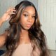 thumbnail image 4 of Mejor Belleza Lace Front Wigs Human Hair, Glueless Brown Mixed Blonde Highlights Loose Wave Long Wig, Deep Wave Lace Frontal Wigs for Women, Long Curly Wigs, 4 of 6