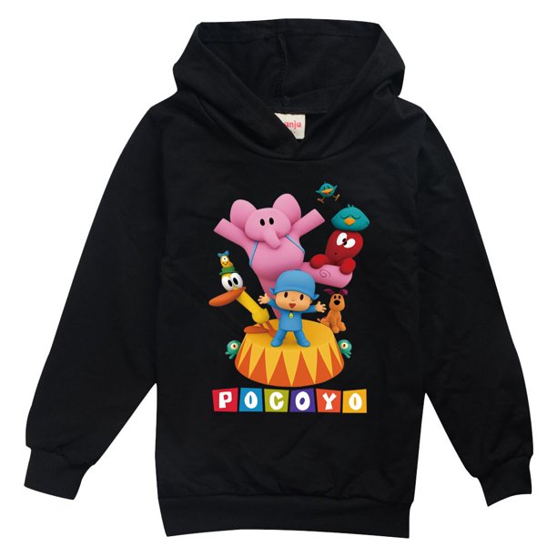 2022 Alice Pocoyoe College Elephant Alice Pocoyoe Hoodies niños disfraz bebé PVD niños niñas otoño ropa de alta calidad zhangyuxiang LED