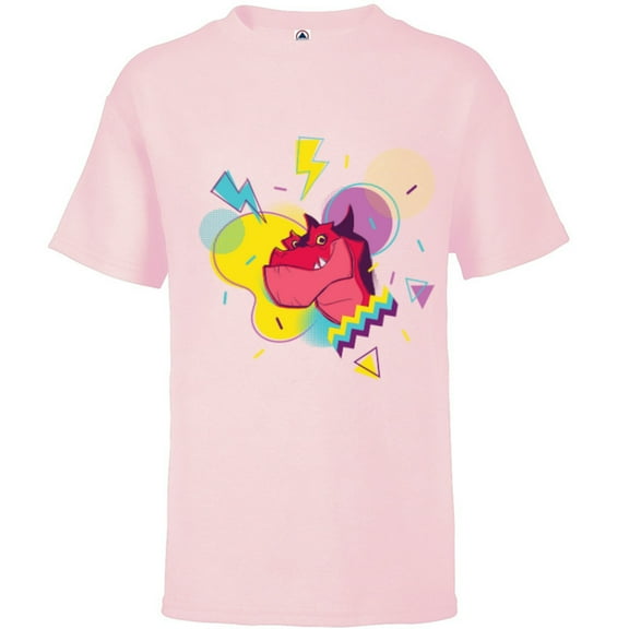 Marvel Moon Girl and Devil Dinosaur Dino Inspiration - Short Sleeve T-Shirt for Kids - Customized-Soft Pink