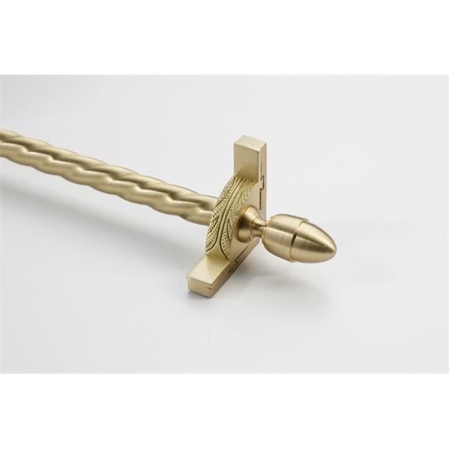 Stair Rods Set Zoroufy 01842-03893 36 inch Dynasty Roped Tubular Stair Rod Set with ...