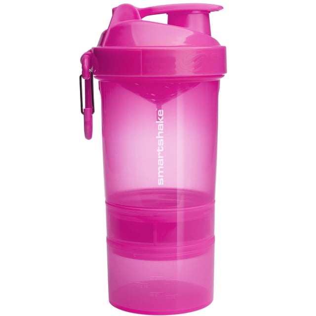Smartshake Original 2GO, vaso mezclador de 20 oz, rosa (el embalaje puede variar)