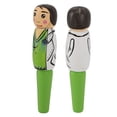 thumbnail image 1 of Puppet Ballpoint Pen, Pull Out Design Puppet Pen Pine Wood  For Prank Gifts, 1 of 8