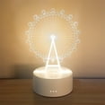 thumbnail image 4 of 7 Color LED Night Light for Kids with USB or 3 AAA Battery Power 20 cm Plastic Shade Room Decoration Gift, 4 of 5