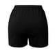 thumbnail image 3 of Pantalones deportivos de mujer de cintura media y color liso: cintura elástica, corte estilizante, ropa informal para el día a día, fiestas y vacaciones, mezcla de poliéster y spandex., 3 of 4