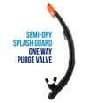 thumbnail image 3 of Brybelly SSWI-402 Semi-Dry Diving & Snorkel Set, Stealth - Adult, 3 of 7
