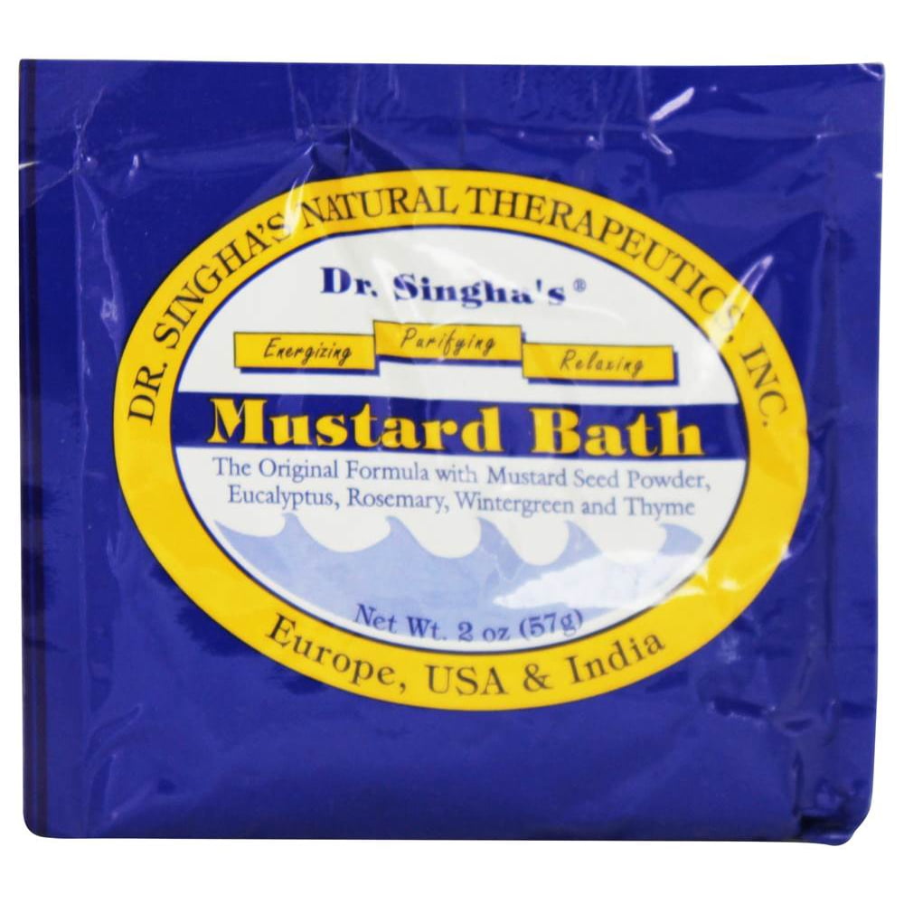 Dr. Singha's Natural Therapeutics Mustard Bath 2 oz.