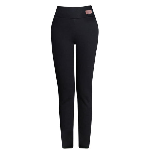 Fleece Lined Legging Compression Heating Pants Thick Seamless
