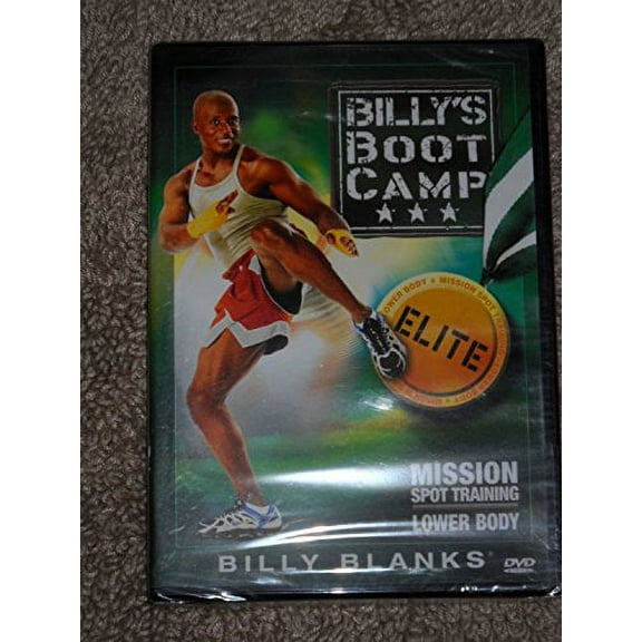 Billy's Bootcamp Elite Mission Spot Training Lower Body Dvd!