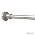 thumbnail image 2 of Skyline Collection Shower Curtain Rod Brackets - Satin Chrome / Dotted, 2 of 5