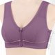 thumbnail image 5 of Karight Bras for Women No Underwire Front Zipper Closure Push Up Bralette Plus Size Full Coverage Mesh Underwear Everyday Bras, 5 of 9