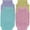 4 Pack: Floral Pastel, variant on Girls' Pack of 4 Ultra-Soft Cotton Spaghetti Strap Baby Bodysuits w/ Ruffle Trim - White - 3 Years Old