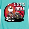 thumbnail image 3 of Paw Patrol - Let's Roll Al - Toddler And Youth Girls Short Sleeve Graphic T-Shirt, 3 of 6