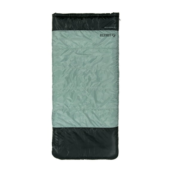 Wild Aspen 20 Degree Sleeping Bag - Large Rectangle (Green)