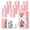 pink, variant on 10pcs Tumbler Gift Box Bulk -Solid Color Pink, Black, White Rectangular Paper Gift Boxes with Display Window and Ribbon for 12/16/20OZ Tumbler, packaging box wine for Wedding, Christmas, Thanksgiving