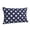 14"x20", variant on Polka Dot Navy Pattern Throw Pillow Cushion Cover Decorative Rectangle Pillow Case 14"x20"