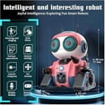 thumbnail image 3 of Toytexx RC Robot Toy for Kids, Gesture Sensing & Remote Control Robot with Voice Recording, Music, Track Movement, Interactive Play, Gift for Boys and Girls Ages 3+ (Random Color), 3 of 13