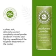 thumbnail image 3 of Desodorante en polvo Honeybee Gardens para hombres y mujeres 120 ml, 3 of 5