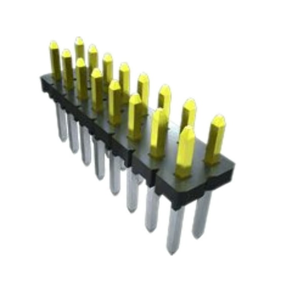 Pack of 2 MTLW-105-05-L-S-160 Connector Header Through Hole 5 position 0.100 (2.54mm)